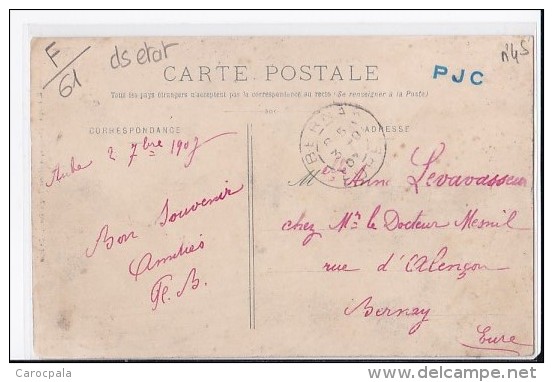 Carte 1906 AUBE / LA GARE (train) - Sonstige & Ohne Zuordnung