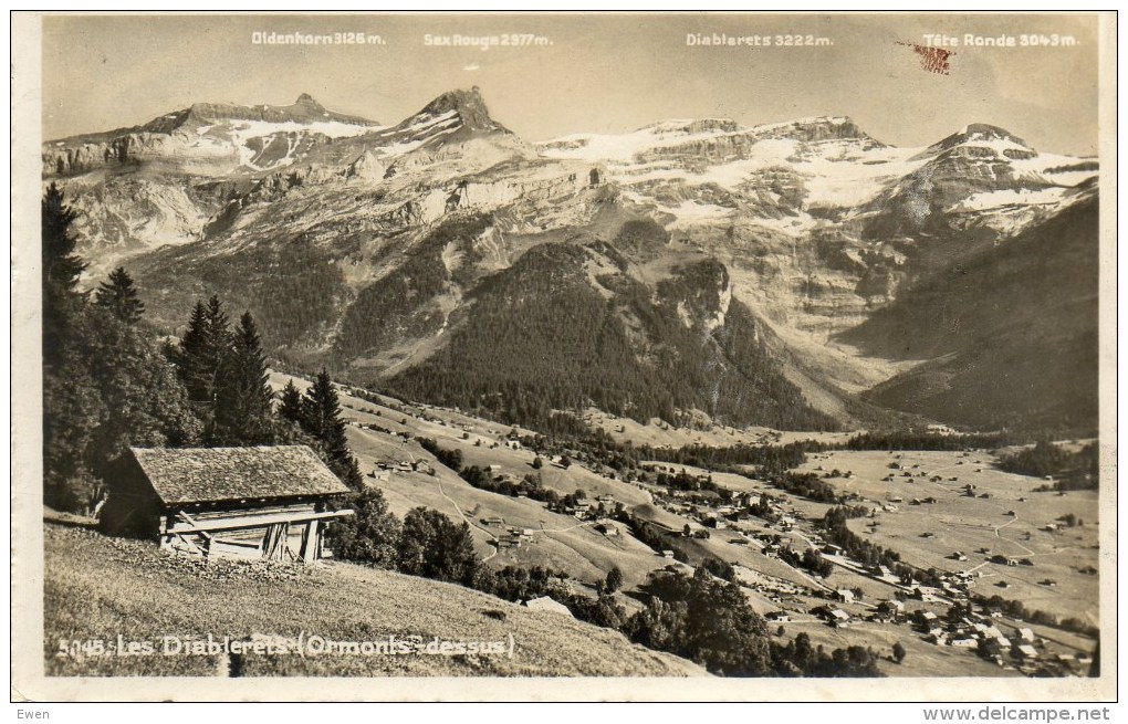 Les Diablerets. (Ormonts Dessus). - Ormont-Dessus 