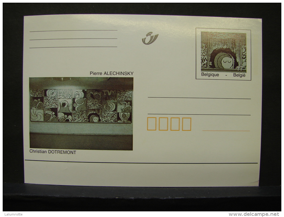 MP. 124. 17 Francs. Pierre ALECHINSKY. Christian DOTREMONT - Tarjetas Ilustradas (1971-2014) [BK]