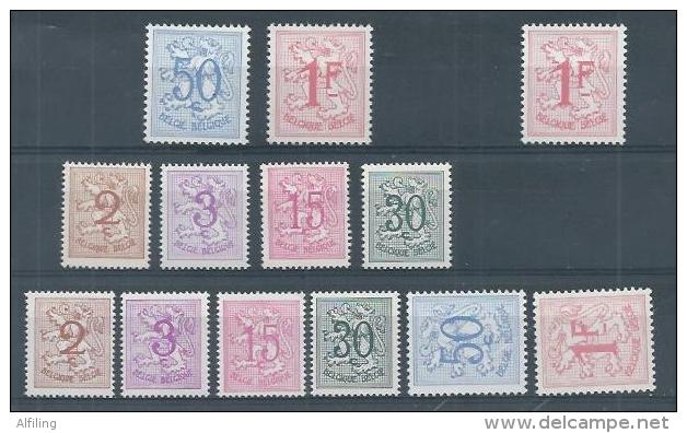 1026A/7B Terne +blanc +Phos  Cote 4.50 - Unused Stamps