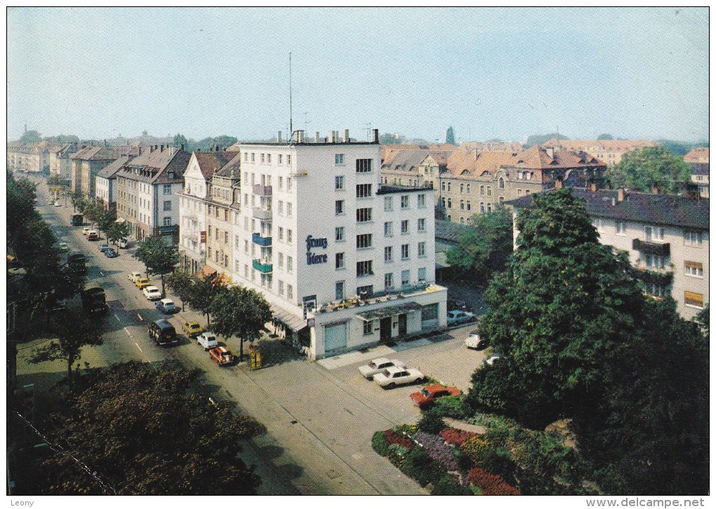 CPM  D' ALLEMAGNE - RASTATT  Bahnhofstrasse  -1975 - VOITURES - Rastatt