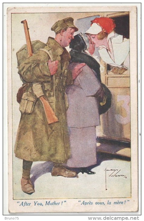 Lawson WOOD - After You, Mother ! - Inter-Art No. 1596 - WW1 - Wood, Lawson