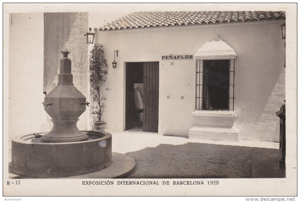 España--Barcelona--1929--Pueblo Español--Plaza De Peñaflor--Exposicion Internacional De Barcelona -1929 - Barcelona