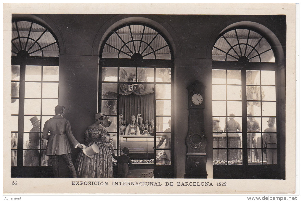 España--Barcelona--1929--Pueblo Español--Primer Ferrocarril De España (teatrino)--Exposicion Internacional De Barcelona - Barcelona