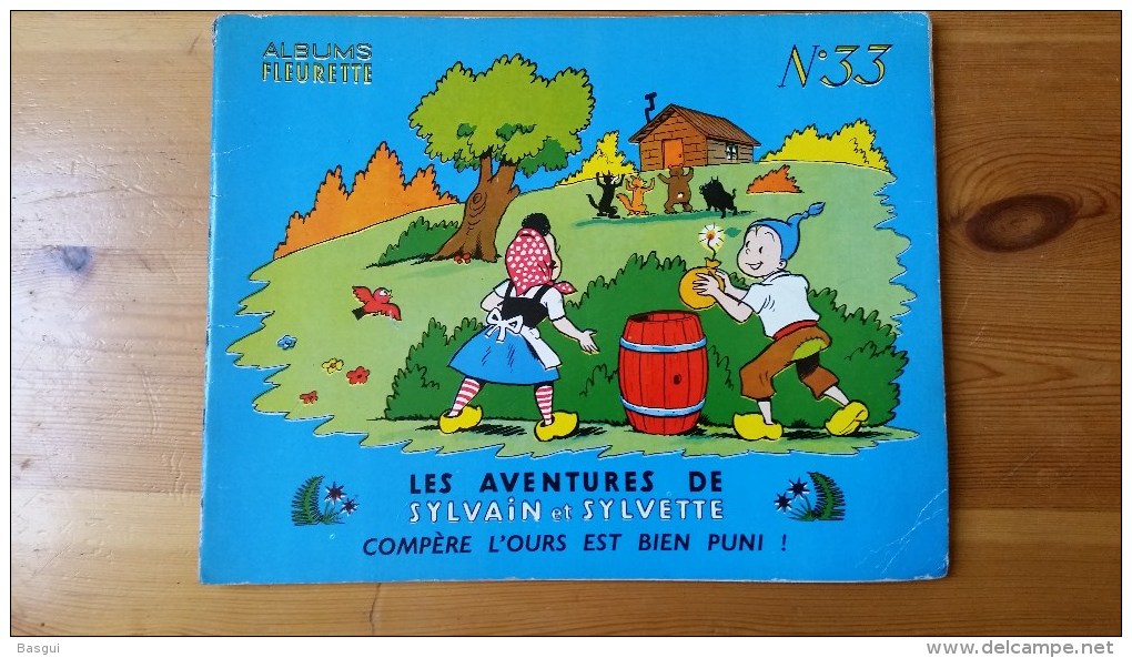 BD Format Italien, Album Fleurette ,  Sylvain Et Sylvette N°33 - Sylvain Et Sylvette