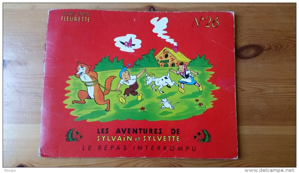 BD Format Italien, Album Fleurette ,  Sylvain Et Sylvette N°26 - Sylvain Et Sylvette