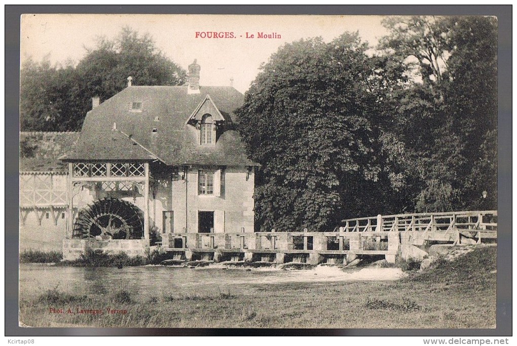FOURGES . Le Moulin . - Fourges