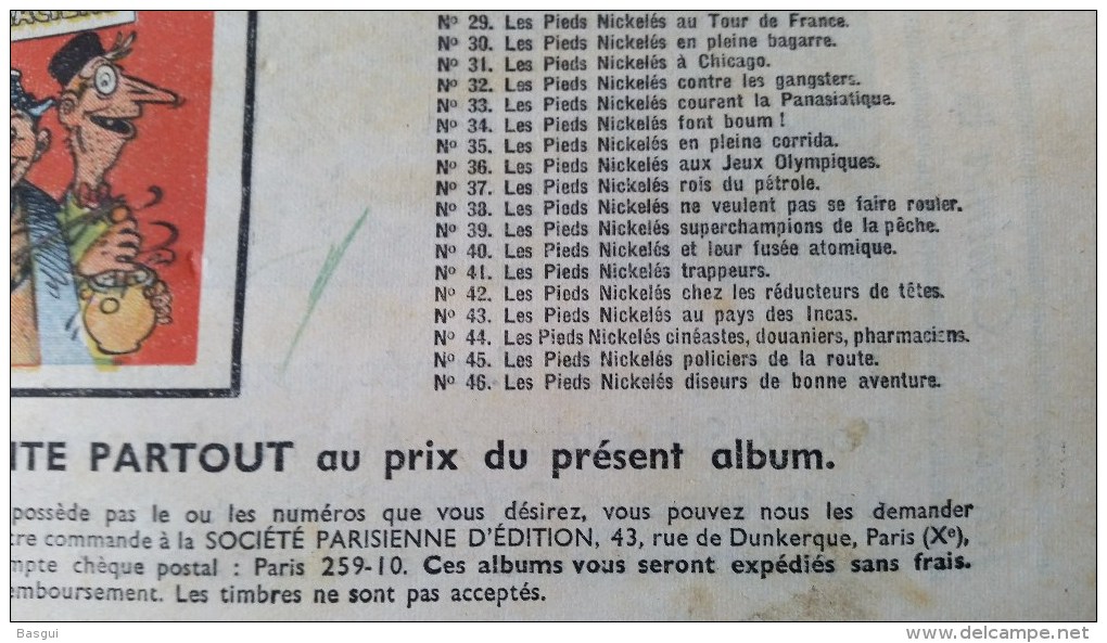 BD Souple Brochée , Album Jeunesse Joyeuse , Pieds Nickelés N°46 - Pieds Nickelés, Les