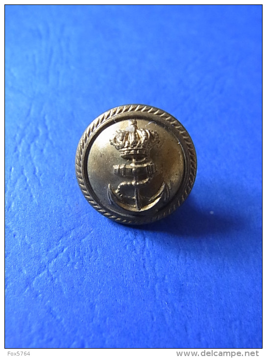 BOUTON VESTE / VAREUSE / MODULE 17 Mm / MARINE ROYALE - Buttons