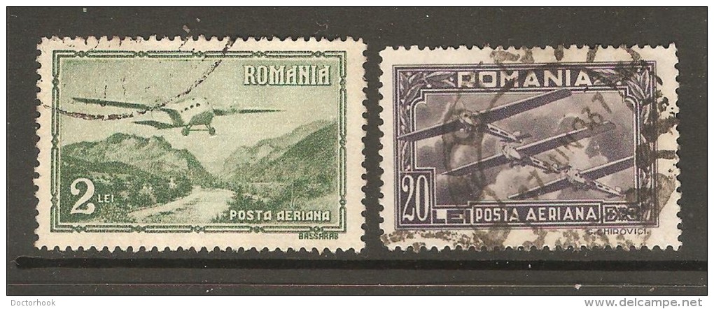 ROMANIA    Scott  # C 17-21  VF USED - Used Stamps