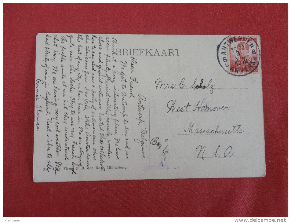 Walchersche Kleederdracht Belgium Stamp  Cancel  Ref 1755 - Europa