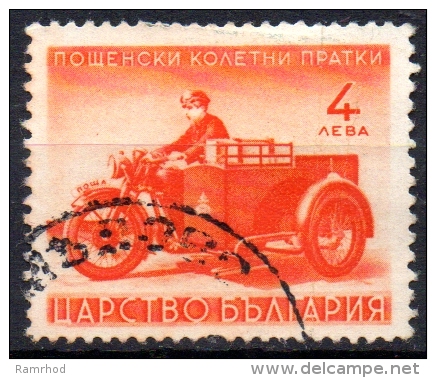 BULGARIA 1941 Parcel Post - 4l Motor Cycle Combination FU - Eilpost