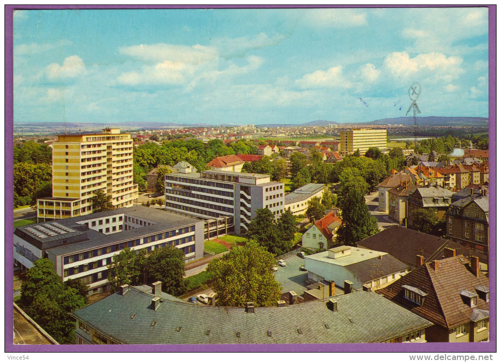 GIESSEN AN DER LAHN - Blick Auf Das Behördenzentrum Carte Circulé 1963 - Giessen