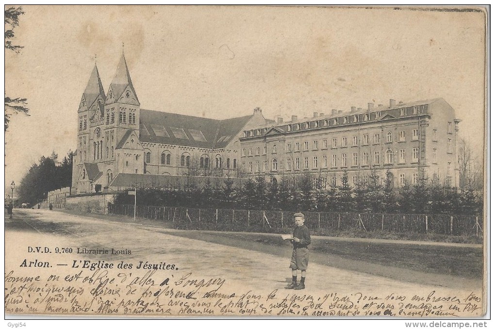 Arlon    L'Ecole Des Jésuites  CPA 1905 - Arlon