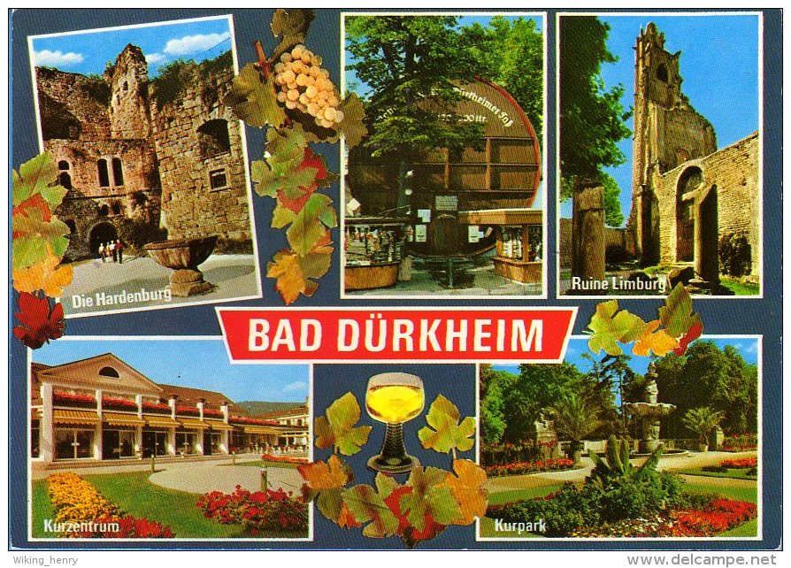 Bad Dürkheim - Mehrbildkarte 8 - Bad Duerkheim