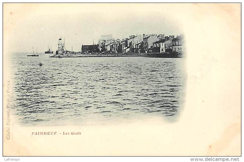 Loire Atlantique -ref B268- Paimboeuf - Les Quais -carte Bon Etat   - - Paimboeuf