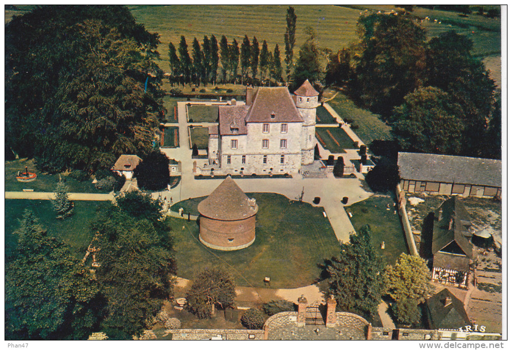 VASCOEUIL (27-Eure), En Avion Sur Le Château, Ed. Iris La Cigogne - Autres & Non Classés