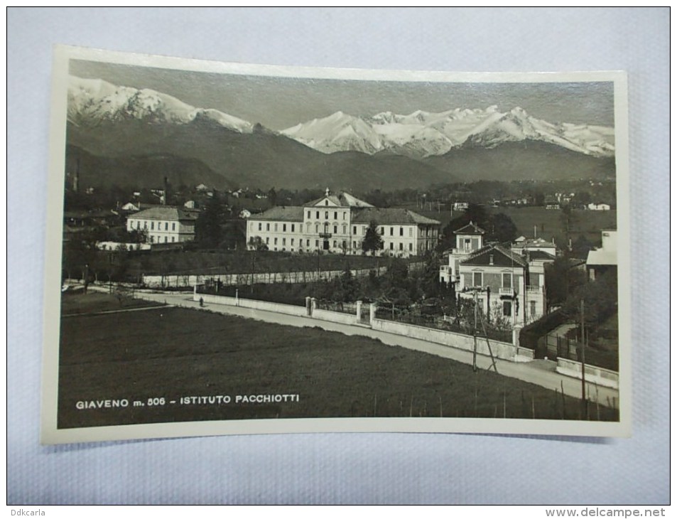 Giaveno M. 506 - Instituto Pacchiotti - Unterricht, Schulen Und Universitäten