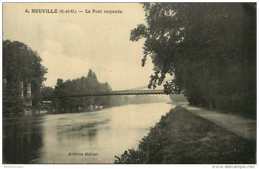 95   NEUVILLE  LE PONT SUSPENDU  4 - Neuville-sur-Oise