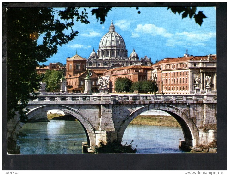 P699 Roma ( Rome ) IL TEVERE E LA BASILICA DI SAN PIETRO - MA. PI. R N. 170 Da Fotocolor Kodak Ek. - Fiume Tevere