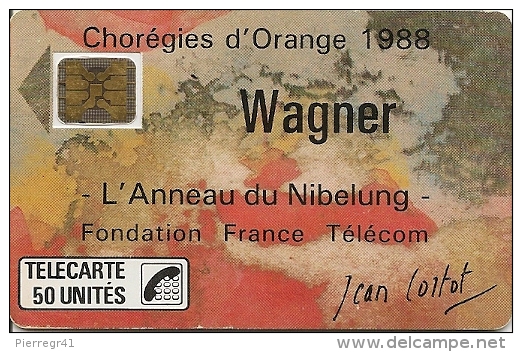 CARTE-PUBLIC-F23A-50U-SC4 On-1988-WAGNER-V°N°6Pe 102857--UTILISE-TBE - 1988