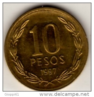 1997 Cile - 10 Pesos - Cile