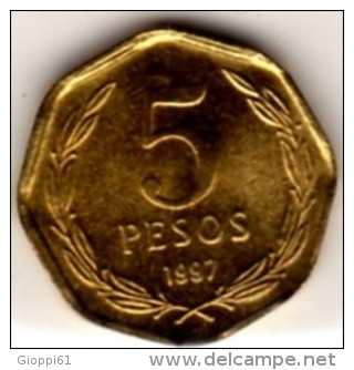 1997 Cile - 5 Pesos - Cile