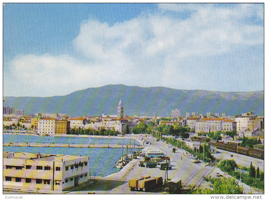 Split - Port & Railway Station W Train 1972 - Croazia