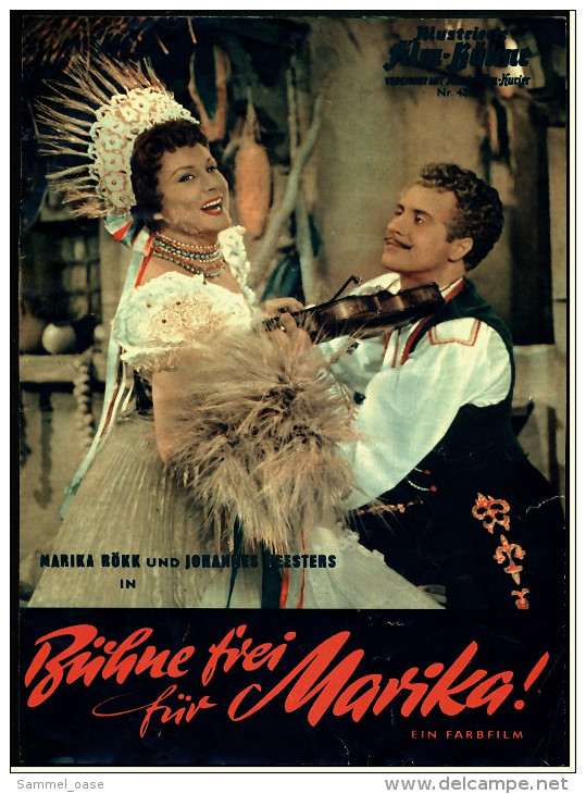Illustrierte Film-Bühne  -  "Bühne Frei Für Marika" -  Mit Marika Rökk  -  Filmprogramm Nr. 4390 Von Ca. 1958 - Revistas