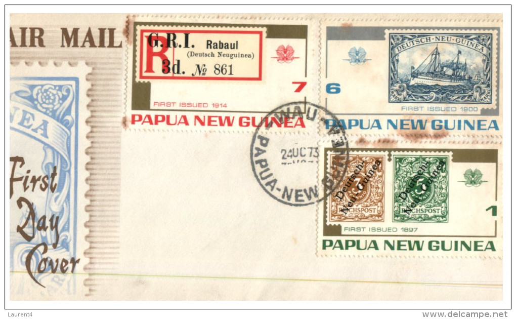 (139) Papua New Guinea FDC Cover - 1973 - Papouasie-Nouvelle-Guinée