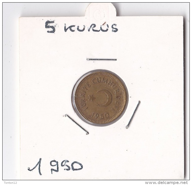 5 KURUS 1950 - Turquia