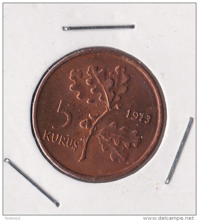 5 KURUS 1973 - Turquia