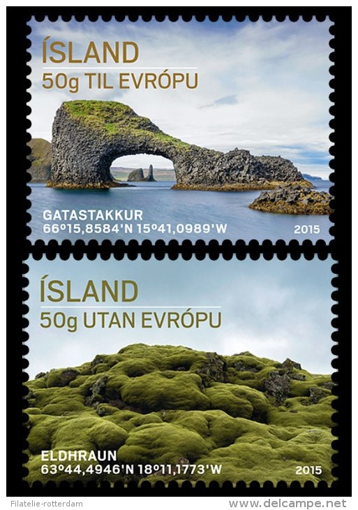 IJsland / Iceland - Postfris / MNH - Complete Set Toerisme 2015 NEW!!! - Unused Stamps