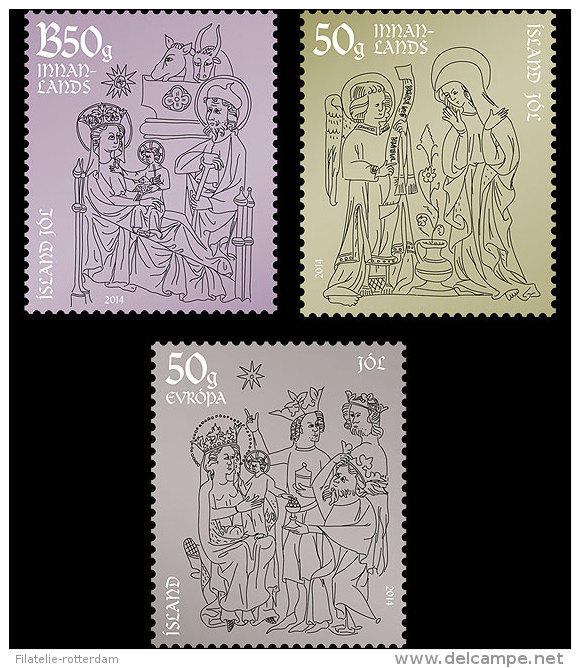 IJsland / Iceland - Postfris / MNH - Complete Set Kerstmis 2014 NEW!!! - Ungebraucht