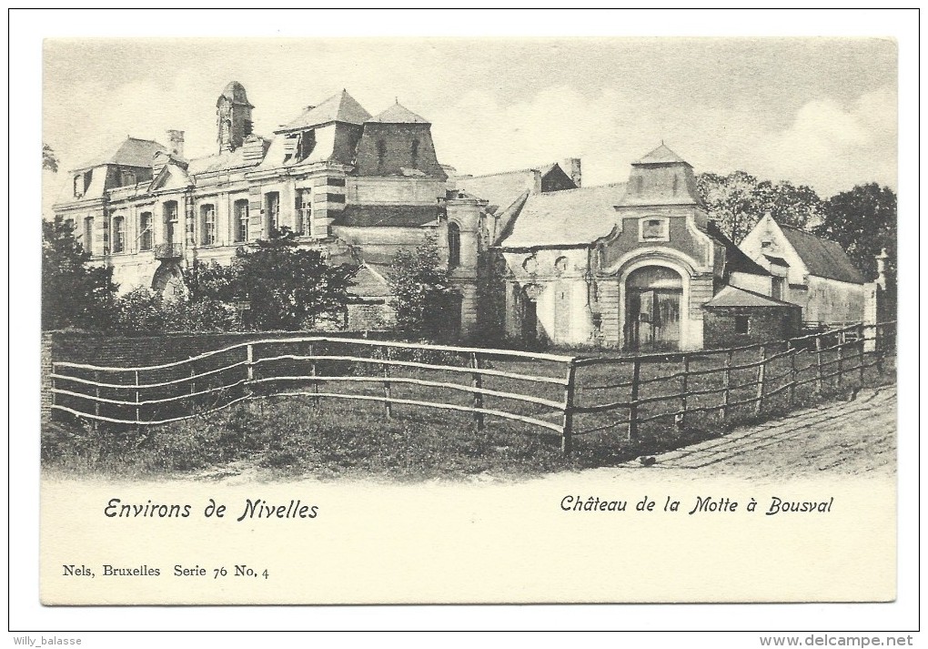 CPA - Environs De NIVELLES - Château De La Motte à BOUSVAL  // - Genappe