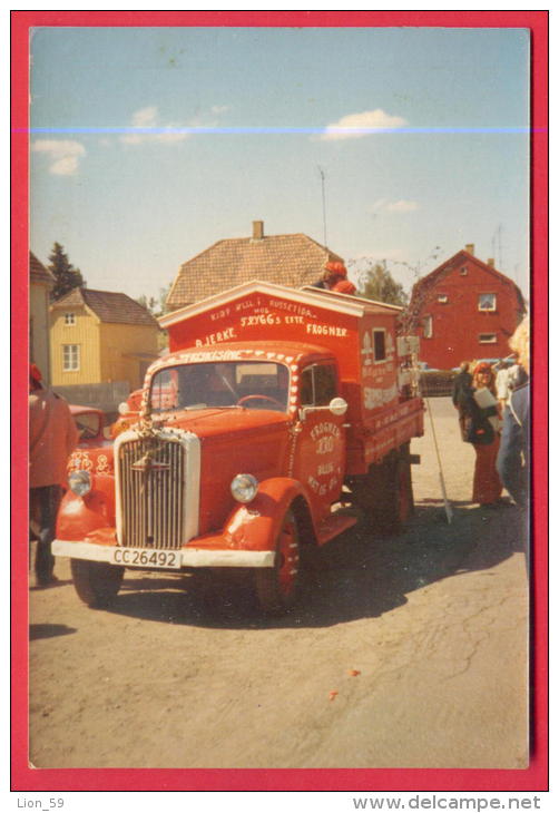 165958 / TRUCK - CC 26492 - Romerike Akershus - 1974 Norway Norvege Norweege - Vrachtwagens En LGV