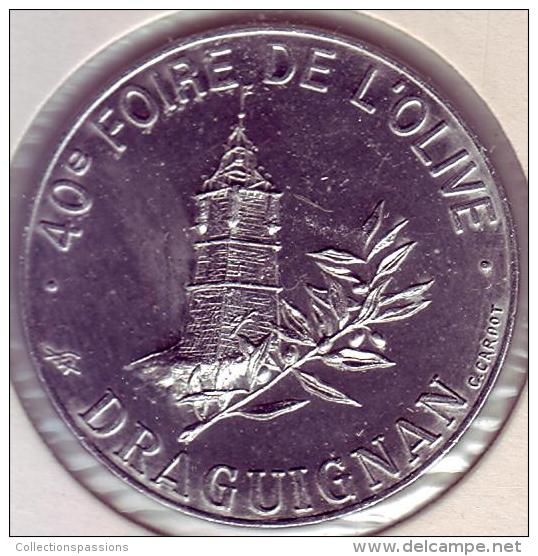 1 Ecu De Draguignan - 83 VAR - 40e Foire De L'olive  - 3/11 Juillet 1993 - - Euros De Las Ciudades