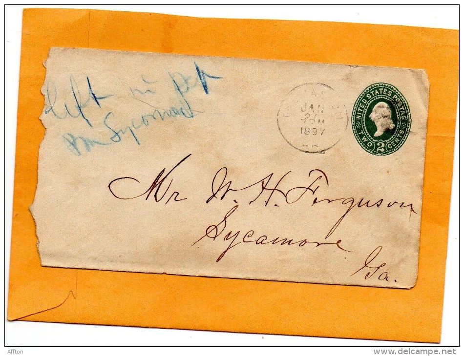 United States 1897 Cover Mailed - ...-1900