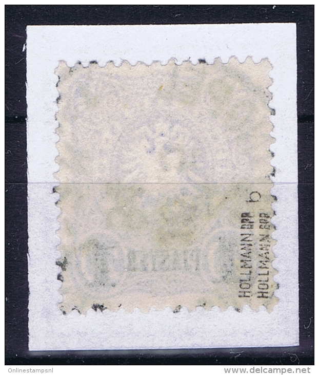 DP Türkei Mi Nr 3 B Used BPP Hollmann Signiert /signed/ Signé - Deutsche Post In Der Türkei