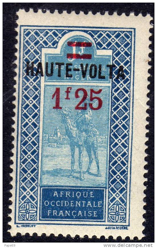 Haute Volta  N ° 36 XX  1 F. 25 Sur 1 F. Bleu Et Bleu Clair Sans Charnière, TB - Autres & Non Classés