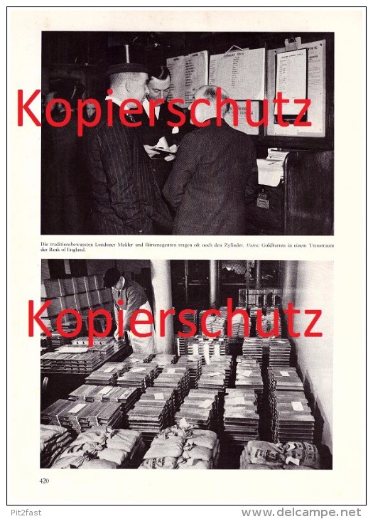 großer Zeitungsbericht - 1959 - Geschichte des Geldes , Münzen , Herstellung , Graubünden , Silbermünzen , Gold , Geld !