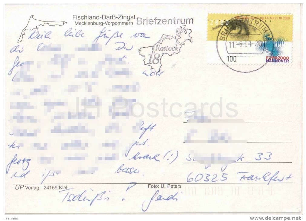 Ostseebad Zingst , Vorpommern - 2001 Gelaufen - Zingst