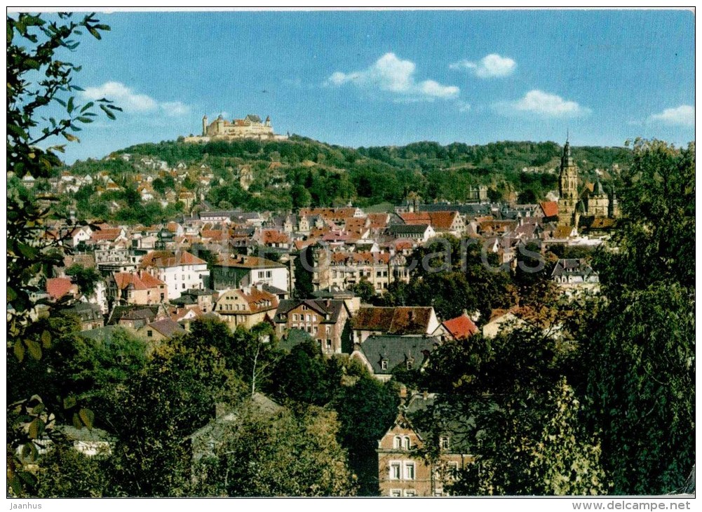 Blick Auf Coburg - Germany - 1970 Gelaufen - Coburg