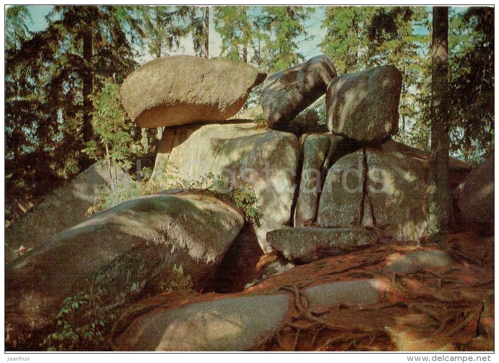 Hotel Gaststätte Luisenburg - Felsenlabyrinth - Labyrinth - Germany - 1972 Gelaufen - Wunsiedel