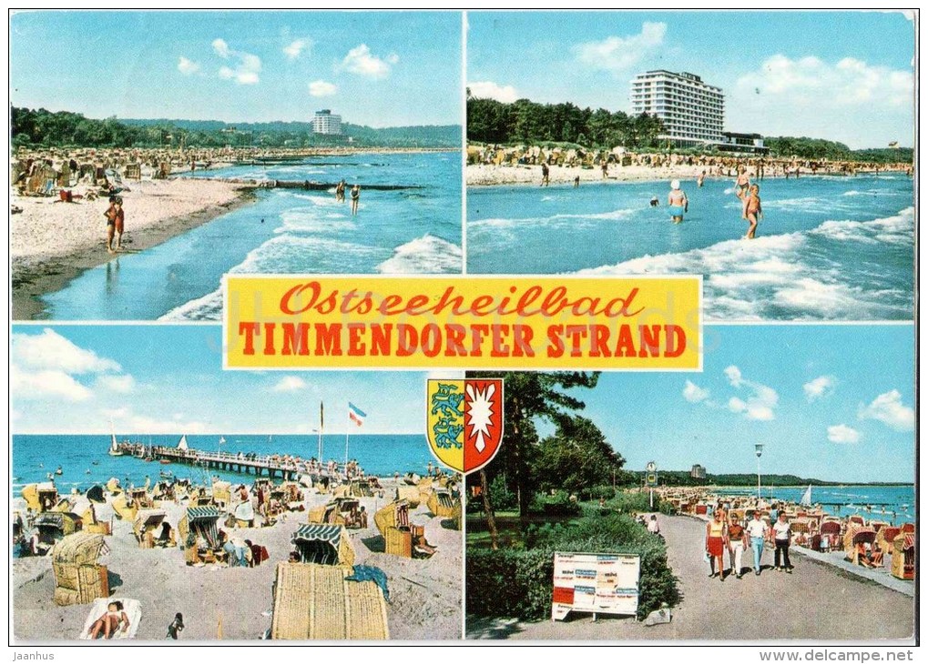 Ostseeheilbad Timmendorfer Strand - Beach - 701/29 - Germany - 1977 Gelaufen - Timmendorfer Strand