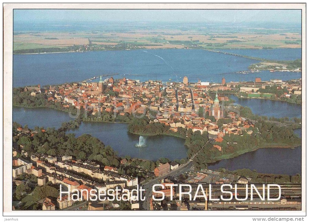 Hansestadt Stralsund - Germany - 1991 Gelaufen - Stralsund