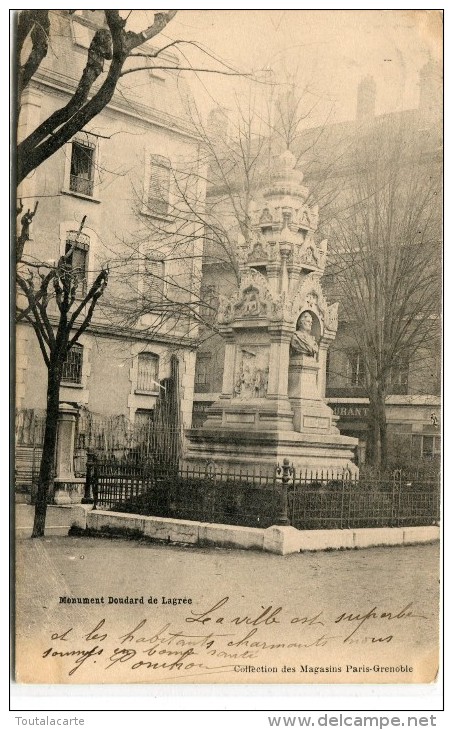 CPA 38 GRENOBLE MONUMENT DOUDARD DE LAGREE - Grenoble