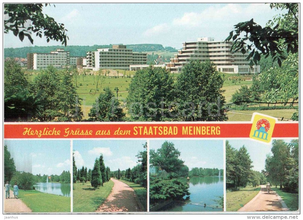 Herzliche Grüsse Aus Dem Staatsbad Meinberg - 4934 - F65 - Germany - 1990 Gelaufen - Bad Meinberg