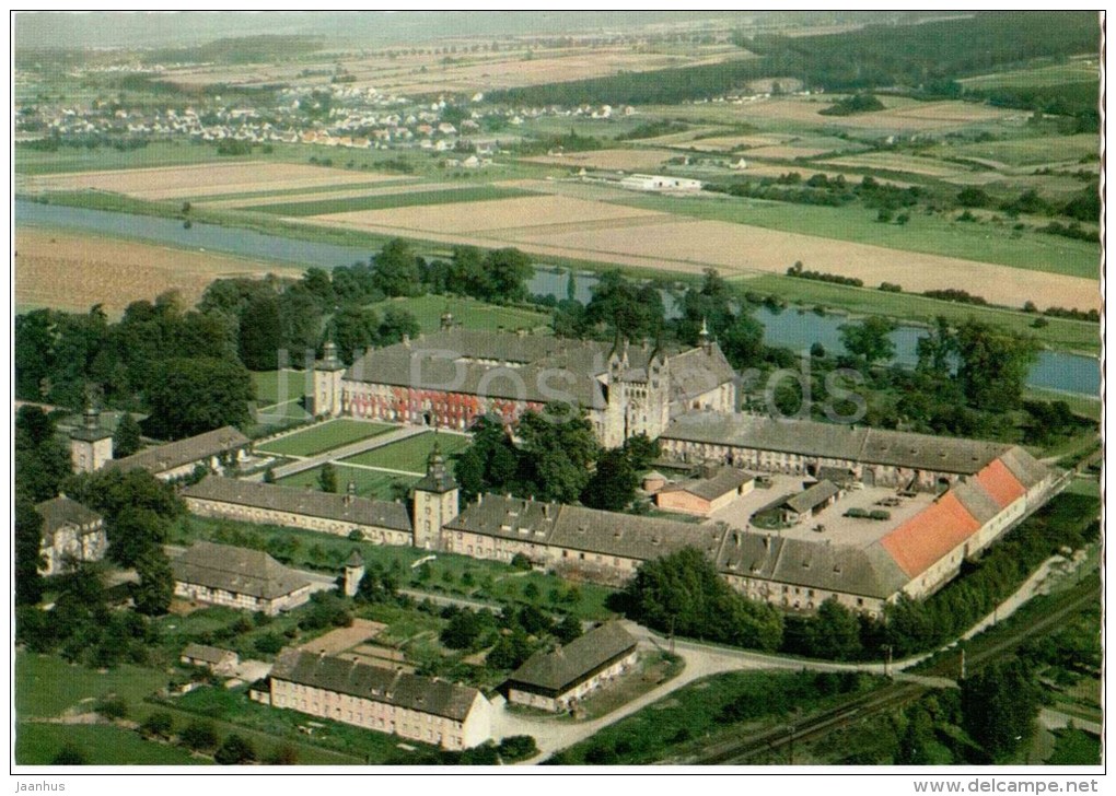 Höxter Im Weserbergland - Kloster Corvey (Luftbild) - Abbey - Hx 79 - Germany - Nicht Gelaufen - Höxter