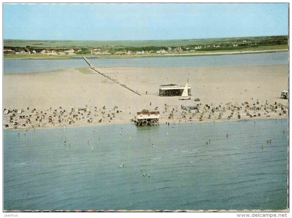 St. Peter Ording - Nordeseeheil- Und Schwefelbad - Strand - Beach - Pe 513 - Germany - Nicht Gelaufen - St. Peter-Ording